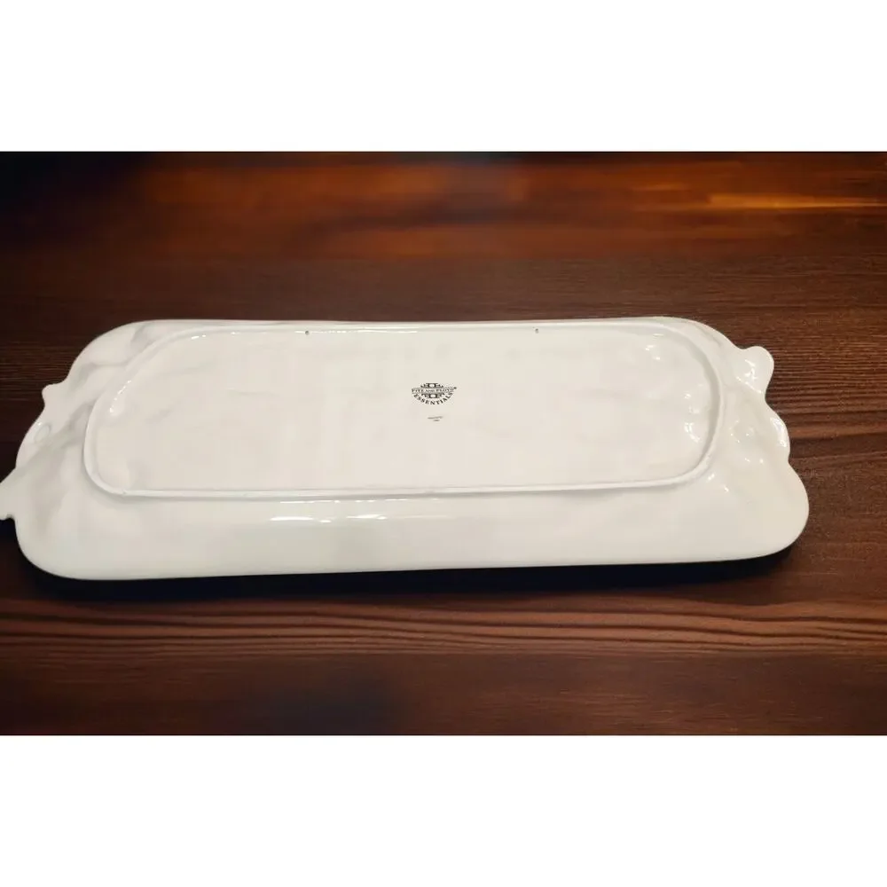 Fitz and Floyd Essentials Papa Paisano Collection French Bread Platter Vintage - Picture 7 of 7